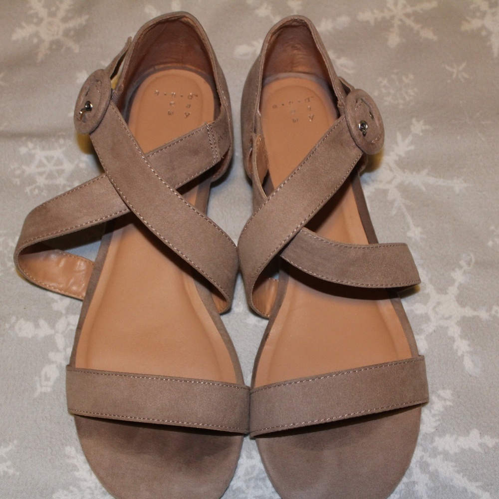 a new day Beige Sandals